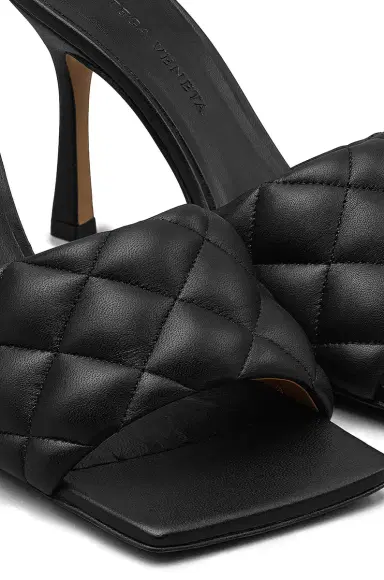 Bottega Veneta Leather Quilted Mules | Thumbnail 5 Bottega Veneta Leather Quilted Mules | Thumbnail 5