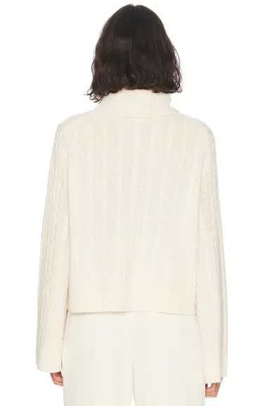 Jenni Kayne Cable Nell Turtleneck Sweater | Thumbnail 3 Jenni Kayne Cable Nell Turtleneck Sweater | Thumbnail 3