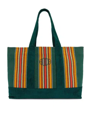 BODE Parakeet Stripe Tote Bag | Thumbnail 1 BODE Parakeet Stripe Tote Bag | Thumbnail 1