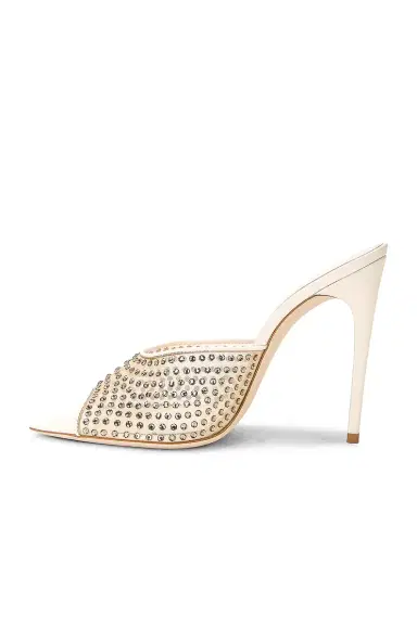 Saint Laurent Blonde Mule Sandal | Thumbnail 5 Saint Laurent Blonde Mule Sandal | Thumbnail 5