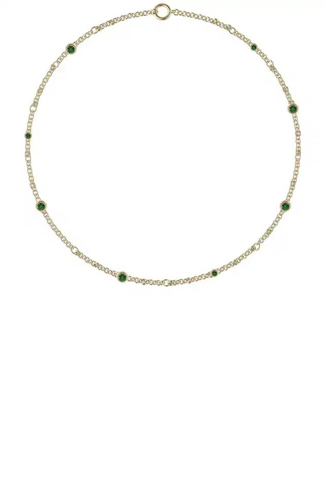 Gravity Estrella Emerald Necklace Gravity Estrella Emerald Necklace