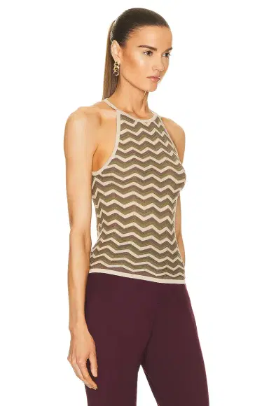 Saint Laurent Racerback Tank Top | Thumbnail 2 Saint Laurent Racerback Tank Top | Thumbnail 2