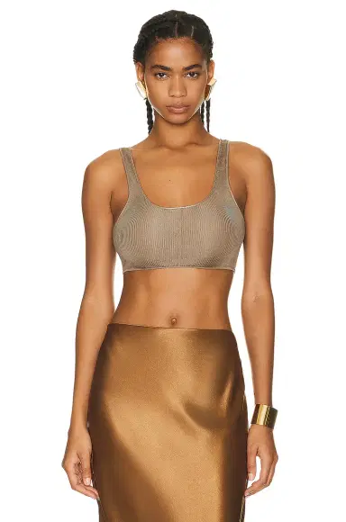 Saint Laurent Knit Bralette | Thumbnail 1 Saint Laurent Knit Bralette | Thumbnail 1