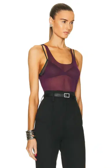 Saint Laurent Tank Top | Thumbnail 2 Saint Laurent Tank Top | Thumbnail 2