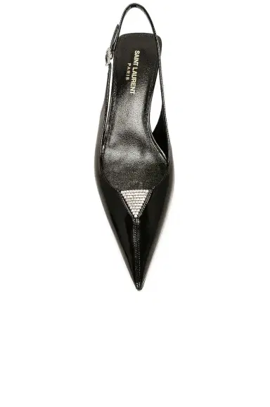 Saint Laurent Cherish Slingback Pump | Thumbnail 4 Saint Laurent Cherish Slingback Pump | Thumbnail 4