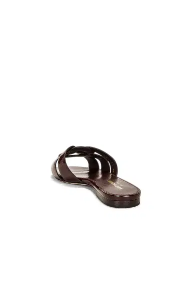 Saint Laurent Tribute Flat Sandal | Thumbnail 3 Saint Laurent Tribute Flat Sandal | Thumbnail 3