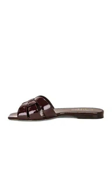 Saint Laurent Tribute Flat Sandal | Thumbnail 5 Saint Laurent Tribute Flat Sandal | Thumbnail 5