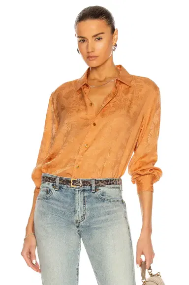 Saint Laurent Western Blouse | Thumbnail 1 Saint Laurent Western Blouse | Thumbnail 1