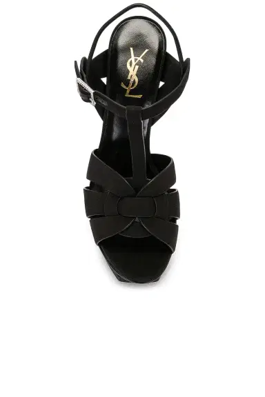 Saint Laurent Tribute Platform Sandal | Thumbnail 4 Saint Laurent Tribute Platform Sandal | Thumbnail 4