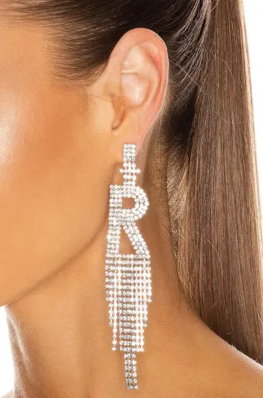 retrofete Alphabet Earring | Thumbnail 2 retrofete Alphabet Earring | Thumbnail 2