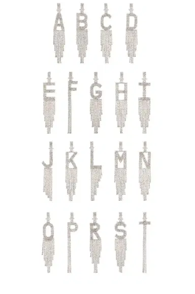 retrofete Alphabet Earring | Thumbnail 1 retrofete Alphabet Earring | Thumbnail 1