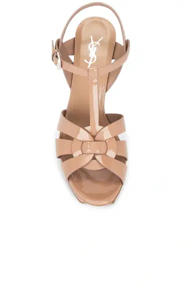 Saint Laurent Tribute Platform Sandal | Thumbnail 4 Saint Laurent Tribute Platform Sandal | Thumbnail 4