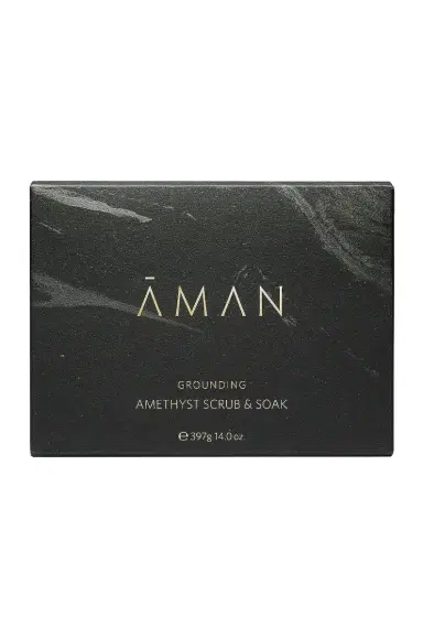 AMAN Grounding Amethyst Scrub & Soak | Thumbnail 2 AMAN Grounding Amethyst Scrub & Soak | Thumbnail 2