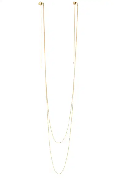 Alaïa Double Chain Earrings | Thumbnail 1 Alaïa Double Chain Earrings | Thumbnail 1