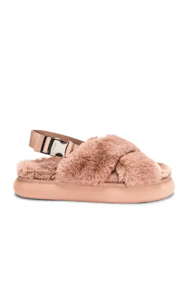 Moncler Solarisse Fur Sandal | Thumbnail 1 Moncler Solarisse Fur Sandal | Thumbnail 1