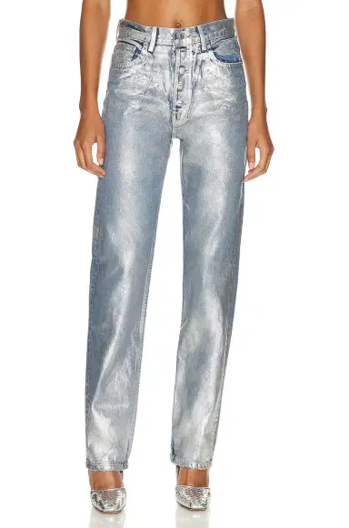 EB Denim High Rise Straight Jeans | Thumbnail 3 EB Denim High Rise Straight Jeans | Thumbnail 3