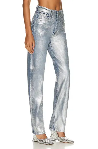 EB Denim High Rise Straight Jeans | Thumbnail 4 EB Denim High Rise Straight Jeans | Thumbnail 4