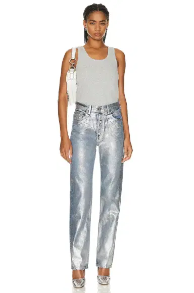 EB Denim High Rise Straight Jeans | Thumbnail 6 EB Denim High Rise Straight Jeans | Thumbnail 6