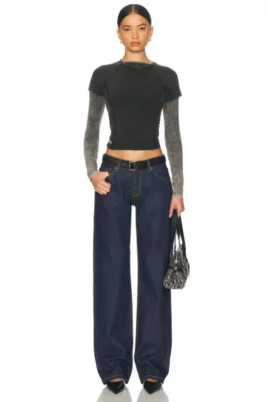 EB Denim Low Rise Baggy Jeans | Thumbnail 7 EB Denim Low Rise Baggy Jeans | Thumbnail 7