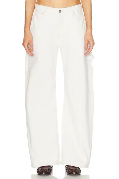 EB Denim Enzo Mid Rise Carpenter Wide Leg Jeans | Thumbnail 3 EB Denim Enzo Mid Rise Carpenter Wide Leg Jeans | Thumbnail 3