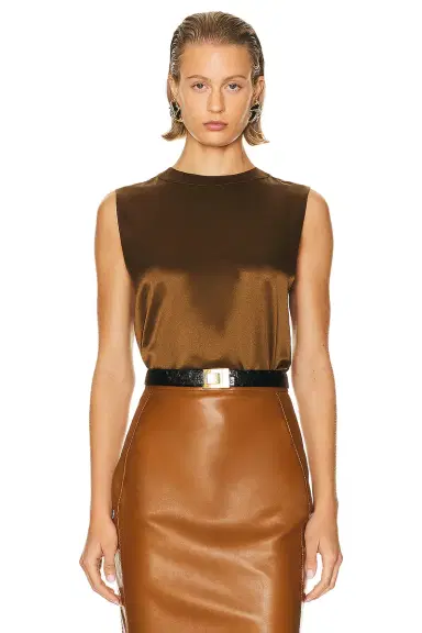 Saint Laurent Silk Top | Thumbnail 1 Saint Laurent Silk Top | Thumbnail 1