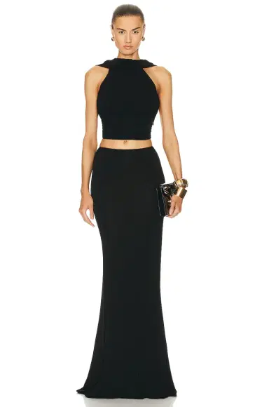Saint Laurent Draped Top | Thumbnail 4 Saint Laurent Draped Top | Thumbnail 4