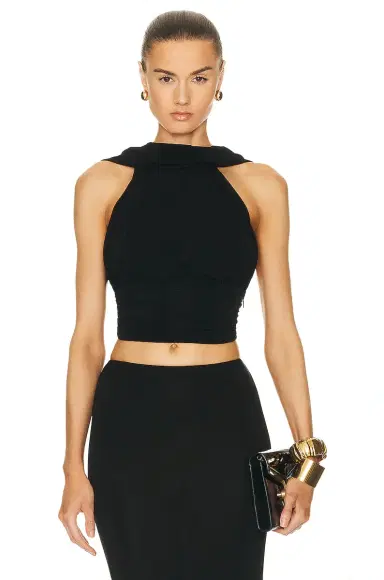 Saint Laurent Draped Top | Thumbnail 1 Saint Laurent Draped Top | Thumbnail 1