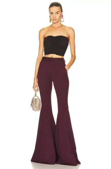 Saint Laurent Ruched Sleeveless Top | Thumbnail 4 Saint Laurent Ruched Sleeveless Top | Thumbnail 4