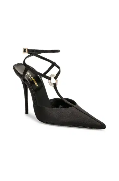Saint Laurent Gillian Ankle Strap Pump | Thumbnail 2 Saint Laurent Gillian Ankle Strap Pump | Thumbnail 2