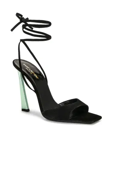 Saint Laurent Vitti Wrap Around Sandal | Thumbnail 2 Saint Laurent Vitti Wrap Around Sandal | Thumbnail 2