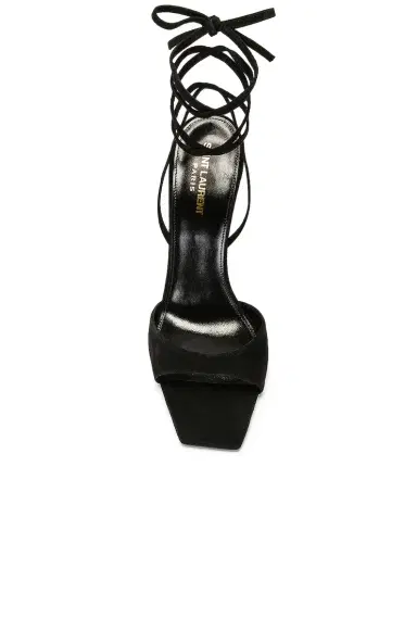 Saint Laurent Vitti Wrap Around Sandal | Thumbnail 4 Saint Laurent Vitti Wrap Around Sandal | Thumbnail 4