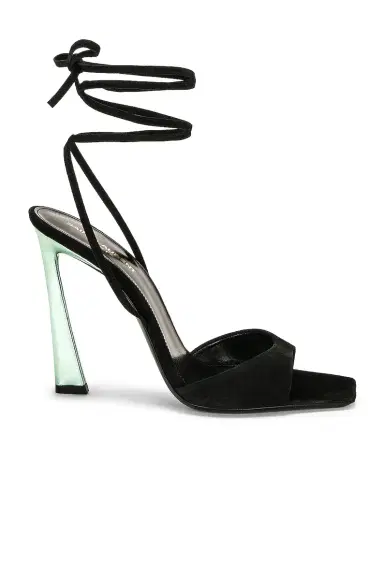 Saint Laurent Vitti Wrap Around Sandal | Thumbnail 1 Saint Laurent Vitti Wrap Around Sandal | Thumbnail 1