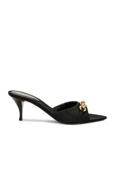 Saint Laurent Buckle Mule Sandal | Thumbnail 1 Saint Laurent Buckle Mule Sandal | Thumbnail 1