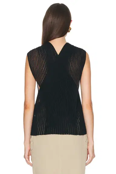 Saint Laurent Halter Neck Tank Top | Thumbnail 3 Saint Laurent Halter Neck Tank Top | Thumbnail 3