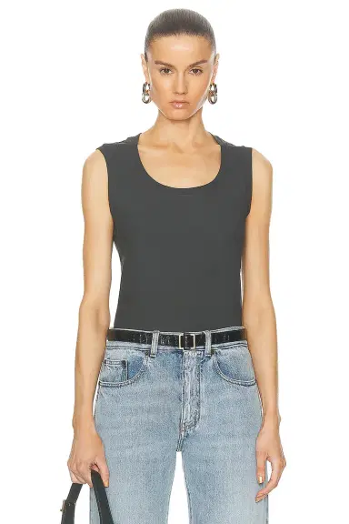 Saint Laurent Jersey Tank Top | Thumbnail 1 Saint Laurent Jersey Tank Top | Thumbnail 1