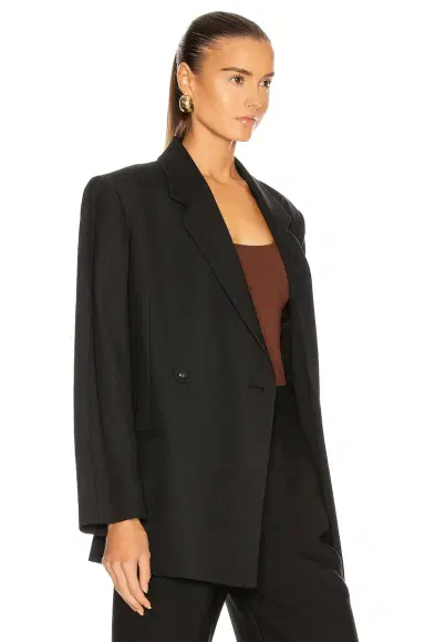 Toteme Double Breasted Blazer | Thumbnail 3 Toteme Double Breasted Blazer | Thumbnail 3