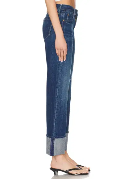 MOTHER The Checkerboard Duster Flood Cuff Jeans | Thumbnail 3 MOTHER The Checkerboard Duster Flood Cuff Jeans | Thumbnail 3