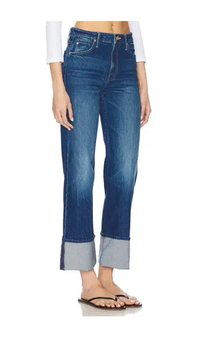 MOTHER The Checkerboard Duster Flood Cuff Jeans | Thumbnail 8 MOTHER The Checkerboard Duster Flood Cuff Jeans | Thumbnail 8