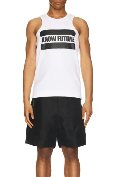 Sacai Know Future Tank Top | Thumbnail 4 Sacai Know Future Tank Top | Thumbnail 4