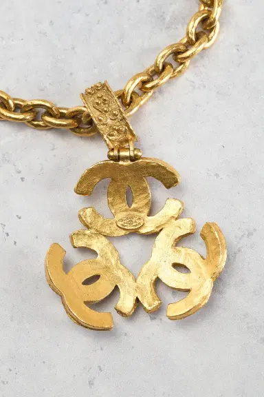 chanel Chanel 1994 Triple CC Necklace | Thumbnail 4 chanel Chanel 1994 Triple CC Necklace | Thumbnail 4
