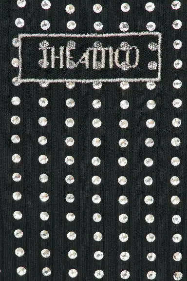 The Attico Sleeveless Crystal Midi Dress | Thumbnail 4 The Attico Sleeveless Crystal Midi Dress | Thumbnail 4