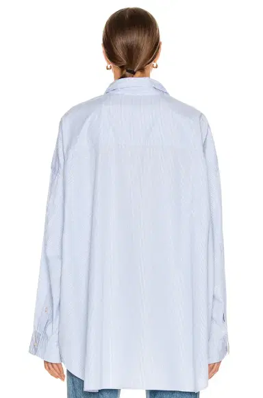 R13 Drop Neck Oxford Shirt | Thumbnail 3 R13 Drop Neck Oxford Shirt | Thumbnail 3