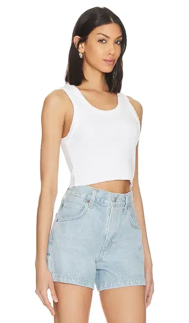 AGOLDE Cropped Poppy Tank | Thumbnail 2 AGOLDE Cropped Poppy Tank | Thumbnail 2