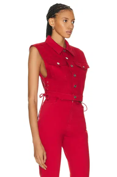 Alaïa Eyelet Vest | Thumbnail 2 Alaïa Eyelet Vest | Thumbnail 2