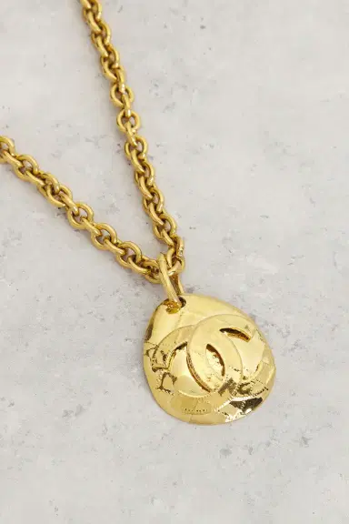chanel Chanel 1994 Coco Mark Necklace | Thumbnail 3 chanel Chanel 1994 Coco Mark Necklace | Thumbnail 3