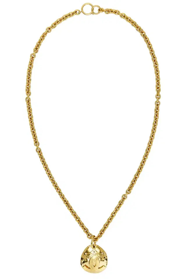 Chanel 1994 Coco Mark Necklace Chanel 1994 Coco Mark Necklace