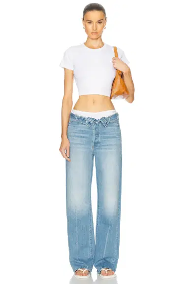 MOTHER The Foldover Dodger Sneak Jeans | Thumbnail 7 MOTHER The Foldover Dodger Sneak Jeans | Thumbnail 7