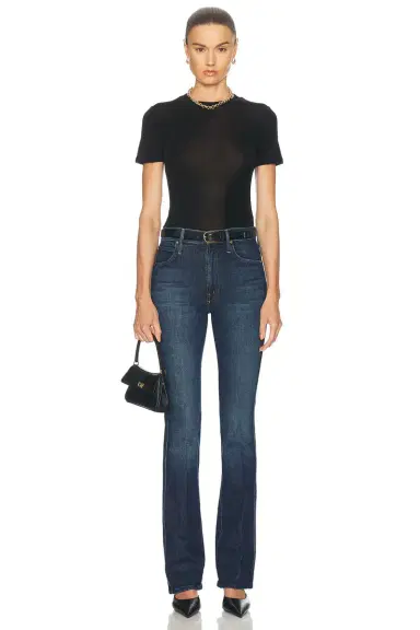 MOTHER The Mid Rise Smokin' Double Heel Jeans | Thumbnail 5 MOTHER The Mid Rise Smokin' Double Heel Jeans | Thumbnail 5