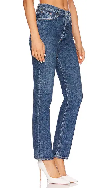AGOLDE Lana Mid Rise Straight Jeans | Thumbnail 2 AGOLDE Lana Mid Rise Straight Jeans | Thumbnail 2