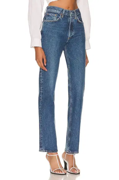 AGOLDE Lana Mid Rise Straight Jeans | Thumbnail 4 AGOLDE Lana Mid Rise Straight Jeans | Thumbnail 4